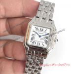 New Panthere De Cartier Small Stainless Steel Watch Replica